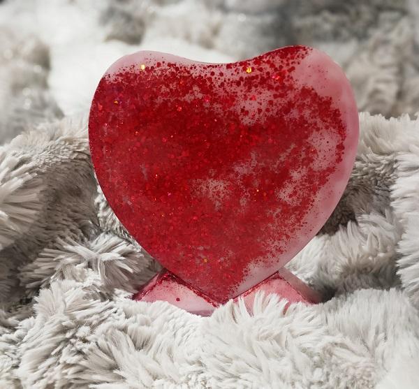 Coeur sur son socle
